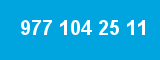 977 104 25 11 977 104 25 11